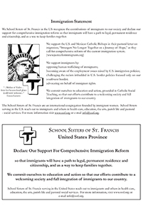 SSSF Immigration Statement